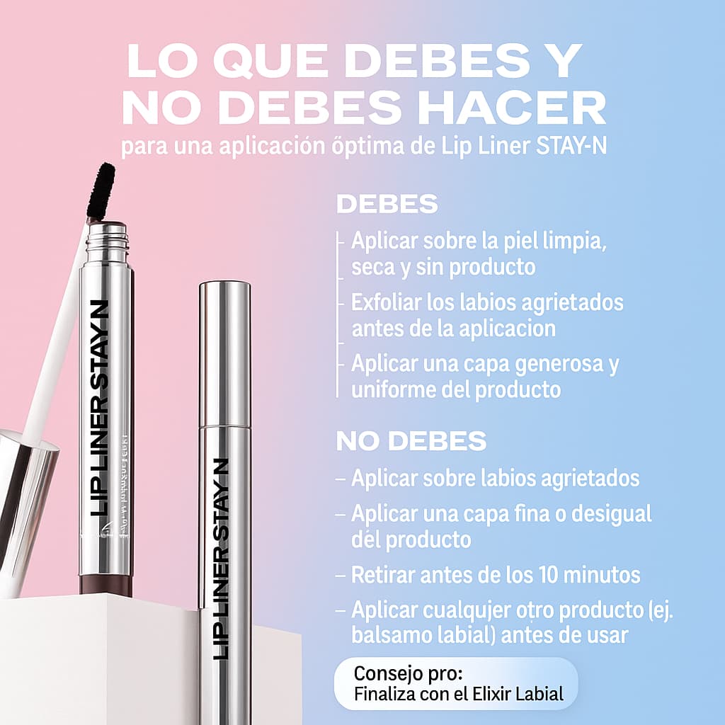 Tinte Labial Delineador Peel Off