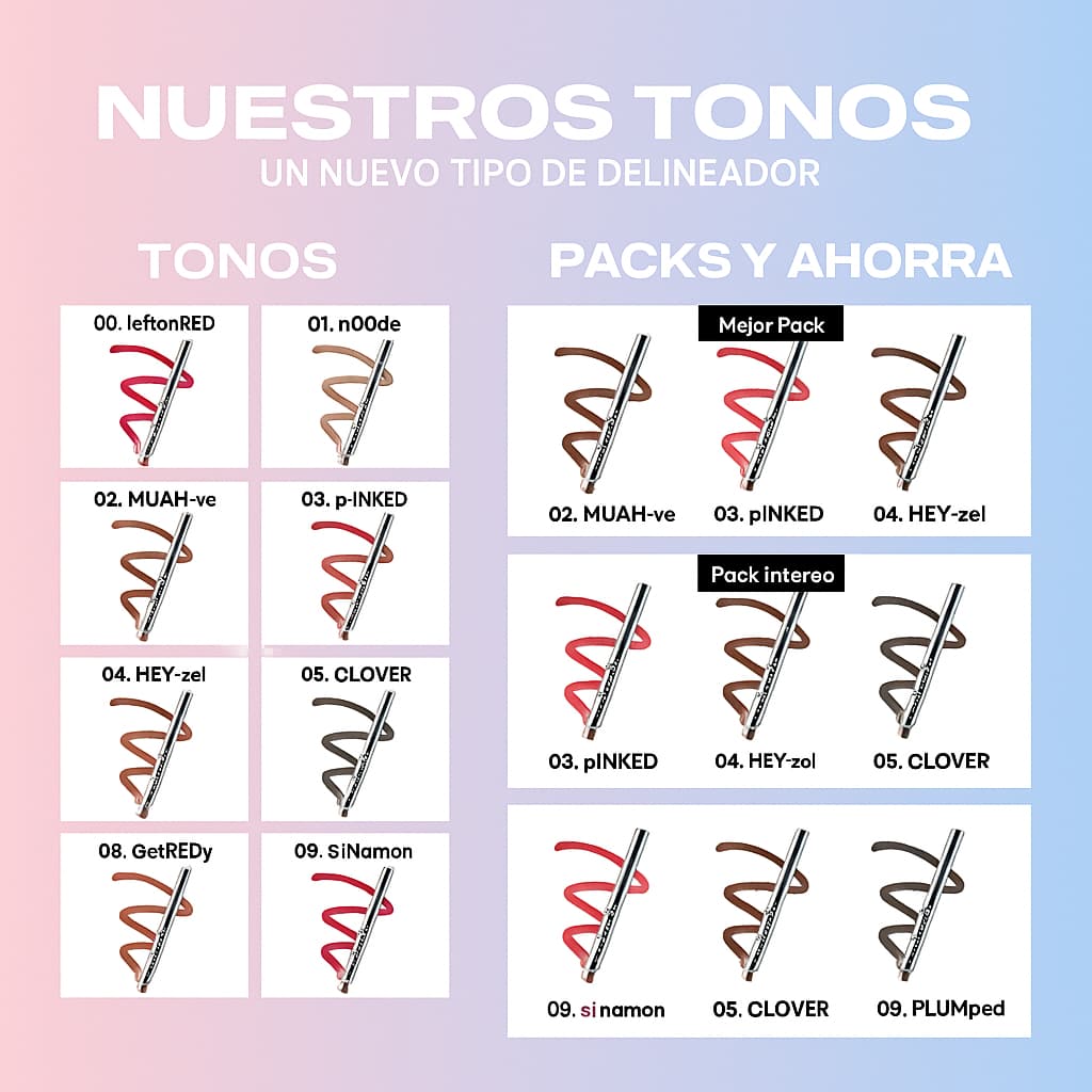 Tinte Labial Delineador Peel Off