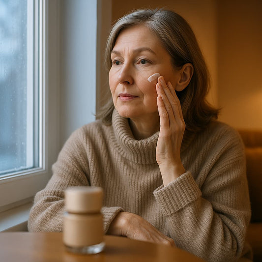 Cómo evitar que tu piel se vea “apagada” en diciembre y mantener un brillo saludable después de los 40