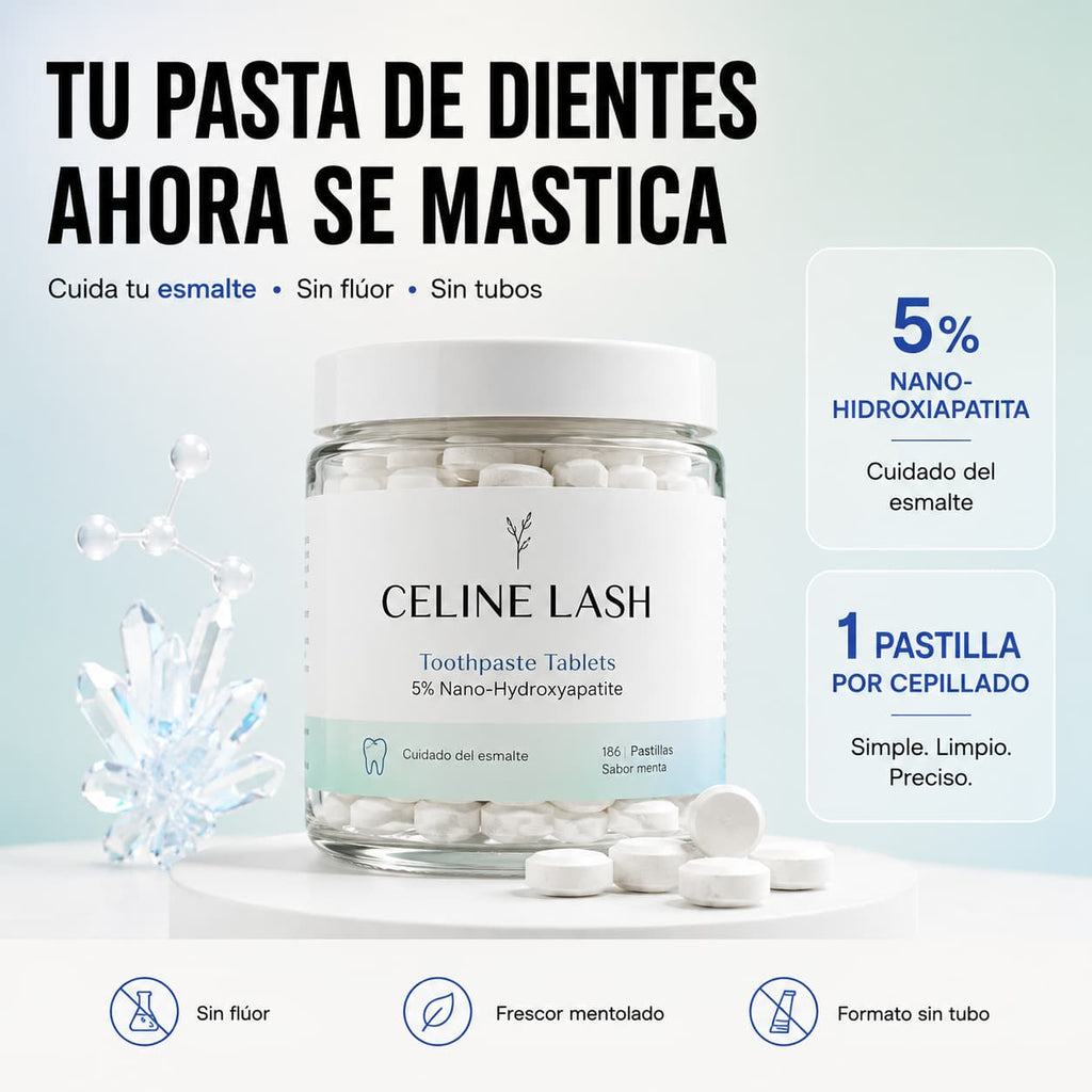 Pastillas Dentales con Nano-Hidroxiapatita