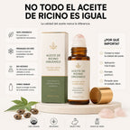 Aceite de Ricino con Roll-On de Cuarzo