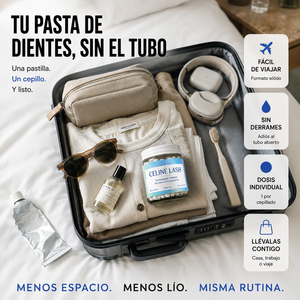Pastillas Dentales con Nano-Hidroxiapatita