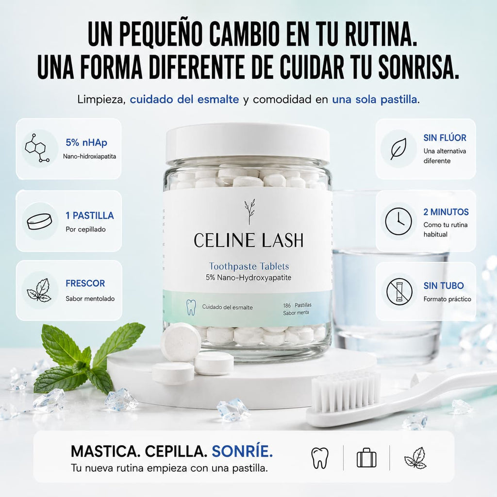 Pastillas Dentales con Nano-Hidroxiapatita