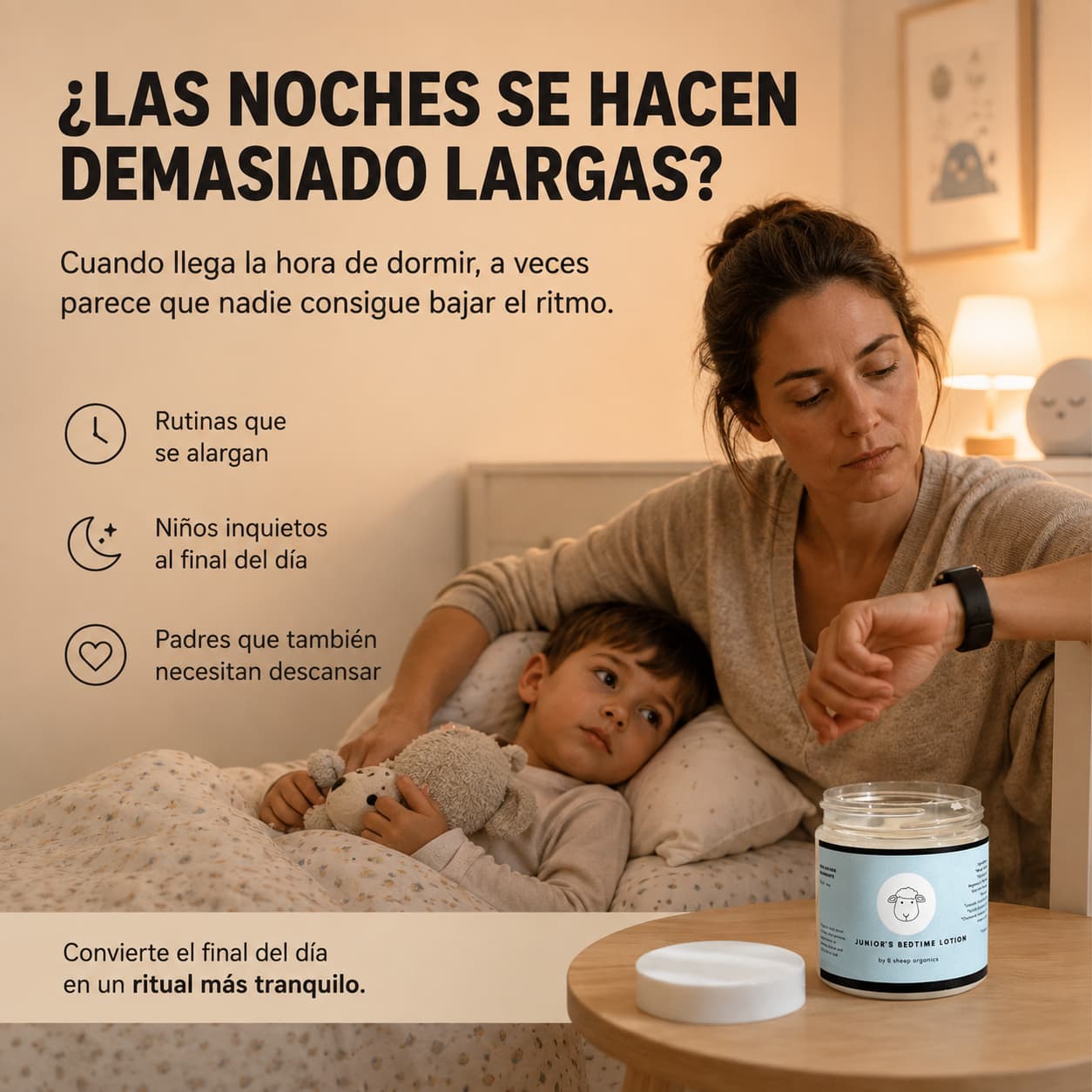 Crema para el Descanso Infantil con Magnesio
