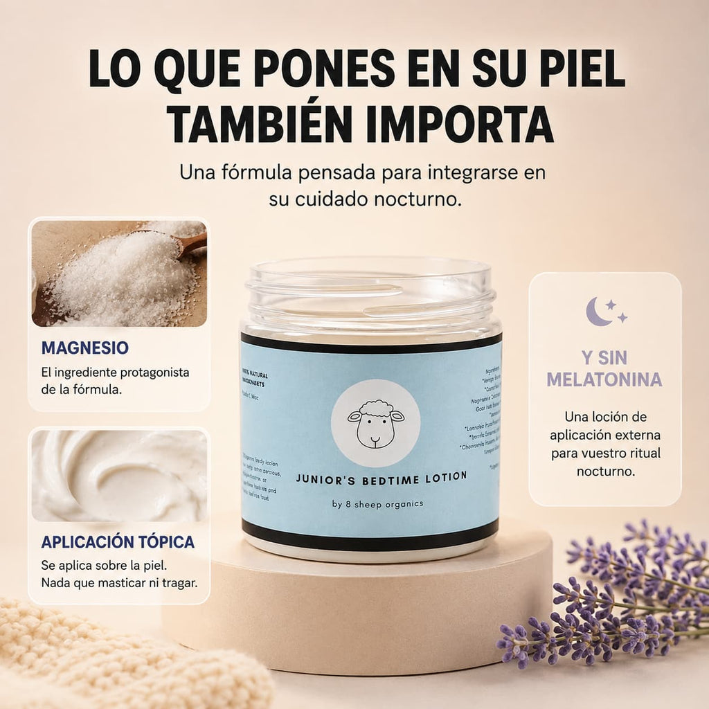Crema para el Descanso Infantil con Magnesio