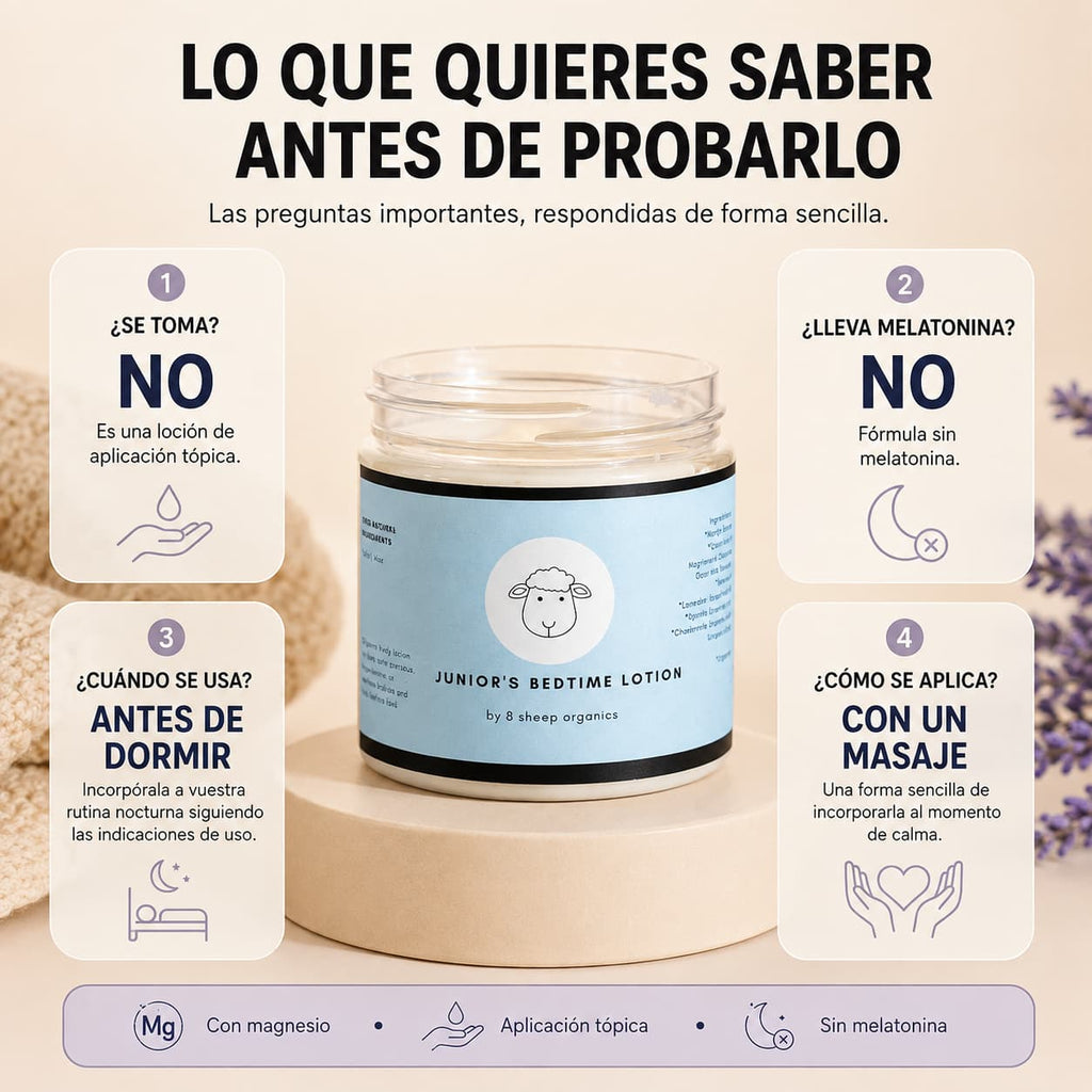Crema para el Descanso Infantil con Magnesio