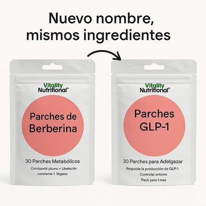 Parches Berberina - Alternativa a Mounjaro