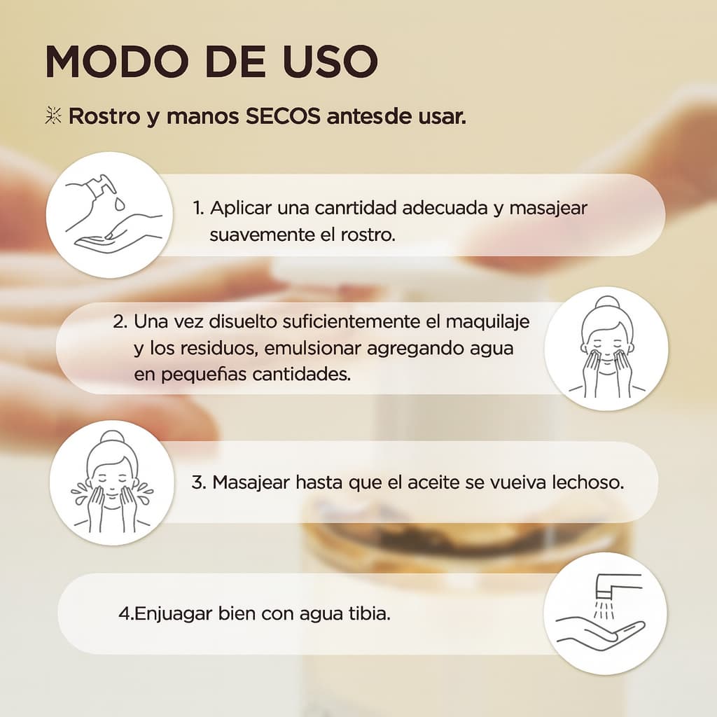 Limpiadora Coreana para Piel Sensible