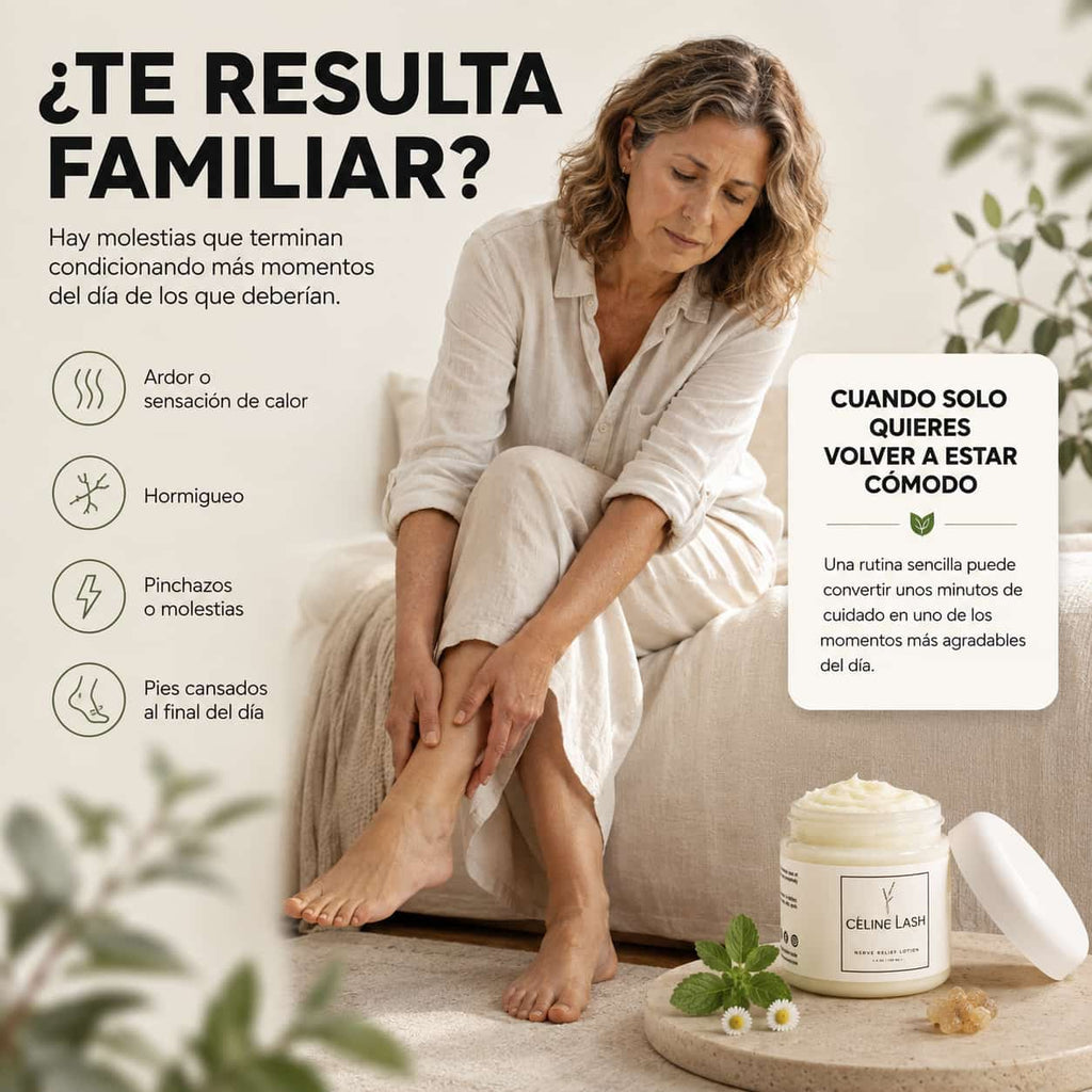 Crema para Ardor y Hormigueo en Pies