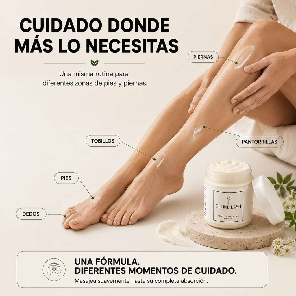 Crema para Ardor y Hormigueo en Pies
