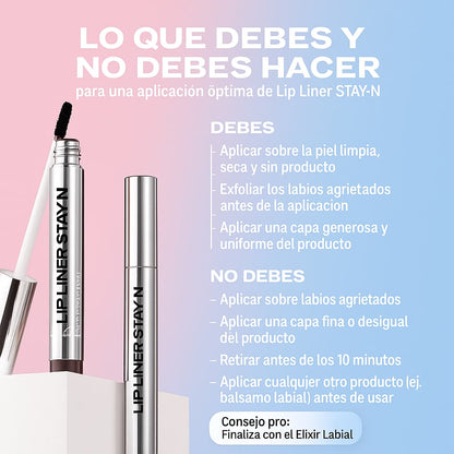 Tinte Labial Delineador Peel Off