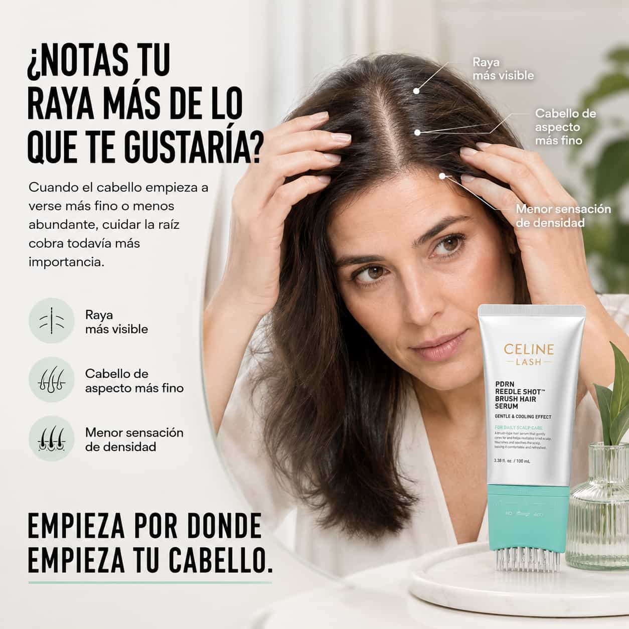 Sérum para Densidad Capilar con PDRN Vegano