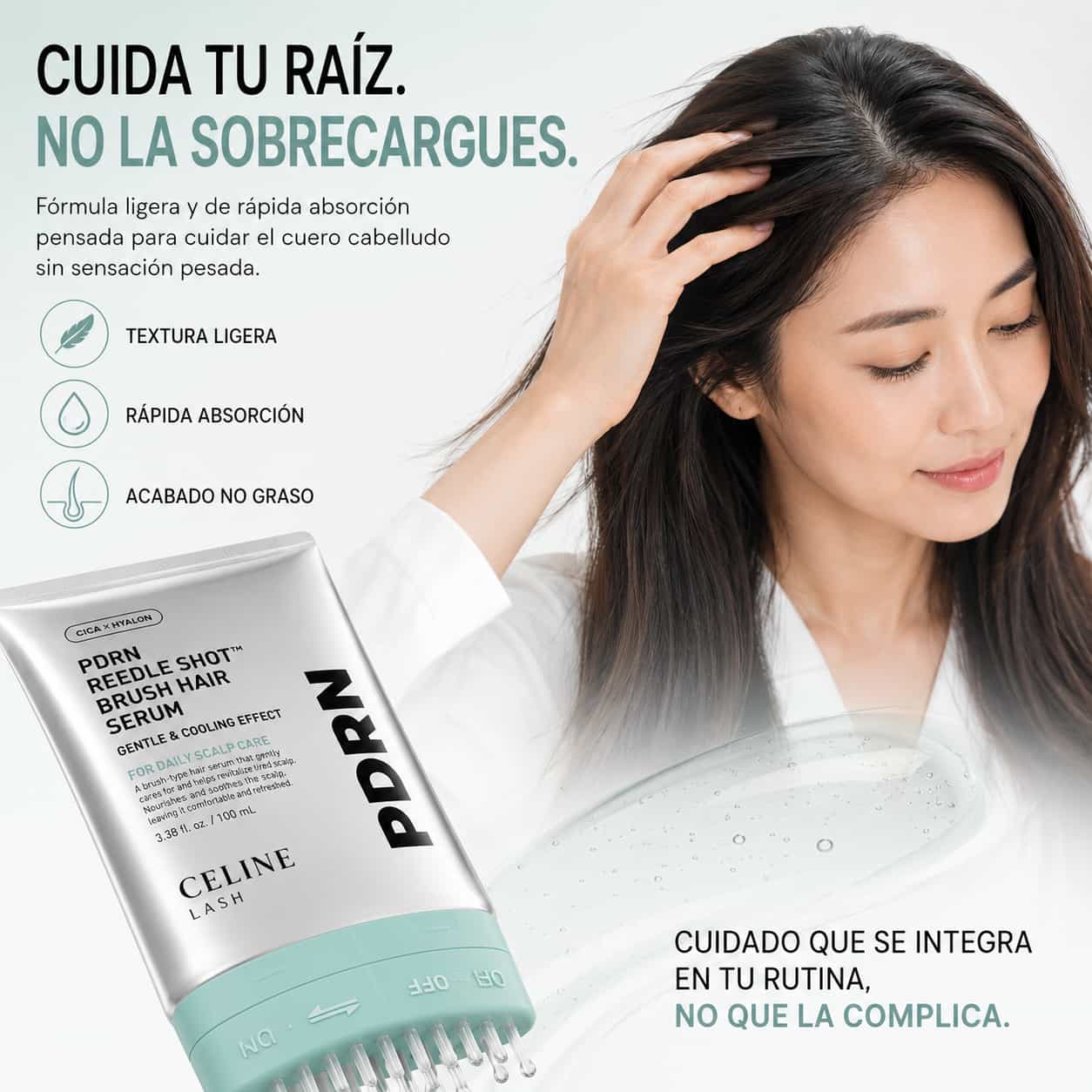 Sérum para Densidad Capilar con PDRN Vegano
