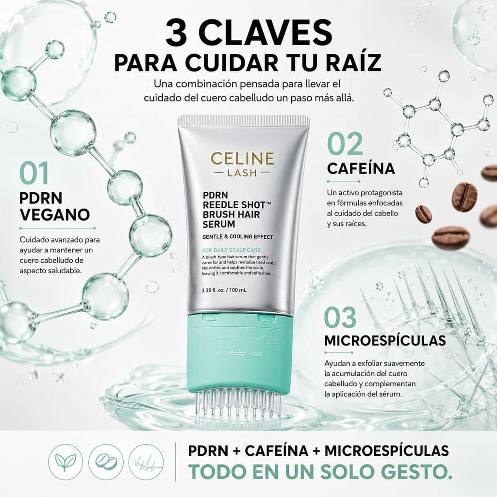 Sérum para Densidad Capilar con PDRN Vegano